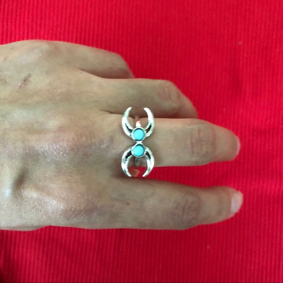 Tribal ring set of 7 - Picture 7 of 9